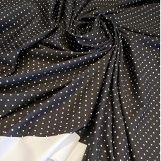 Бифлекс черный в мелкий горошек