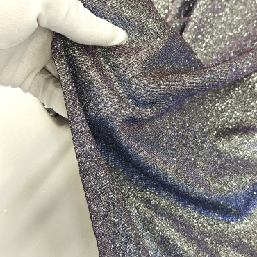 Трикотаж люрекс лунный свет хамелеон