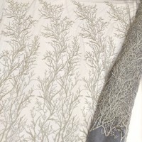 Кружевное полотно расшитое бисером ОСТАТОК 1,40м