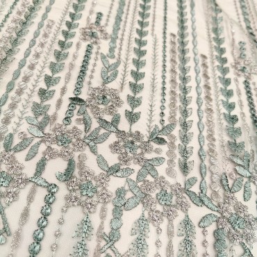 Кружевное полотно оливковый цвет