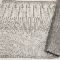 Кружевное полотно серебряный цвет