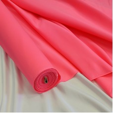 Атлас матовый Абрахам неоновый розовый цвет 41B