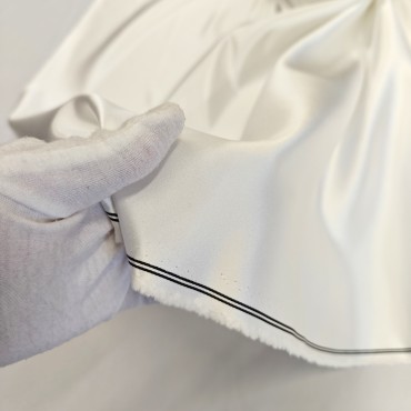 Атлас Дюпон молочный цвет 2B