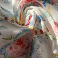 Плотная органза ANGELICA с принтом