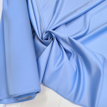 Атлас матовый Абрахам голубой цвет 64B