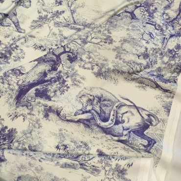 Армани шелк стрейч с принтом в стиле Dior