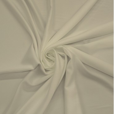 Плотный стрейч атлас Amerikan saten likra цвет молочный 2