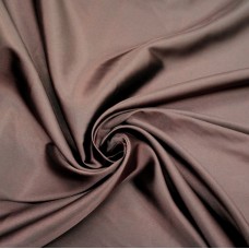 Атлас стрейч коричневый цвет