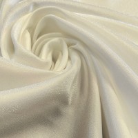 Атлас с блеском Sunshine молочный цвет