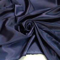 Атлас стрейч темно синий цвет