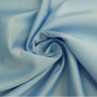 Атлас матовый Абрахам голубой цвет 47B