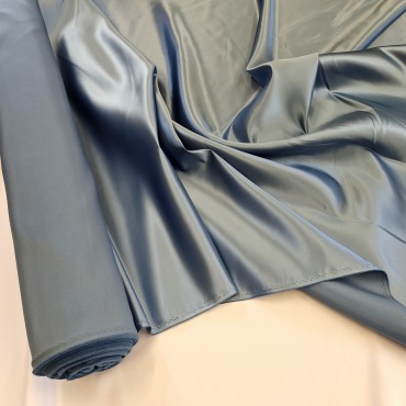 Атлас Дюпон пыльно голубой цвет 49B