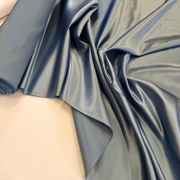 Атлас Дюпон пыльно голубой цвет 49B