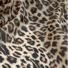 Атлас Дюпон леопардовый принт