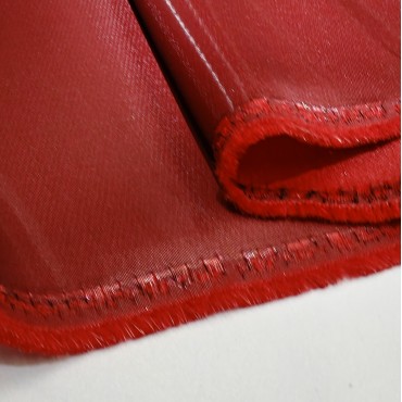 Зеркальный шанжан атлас красный