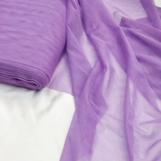 Фатин стрейч сиреневый цвет
