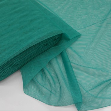 Фатин стрейч цвет аквамирин