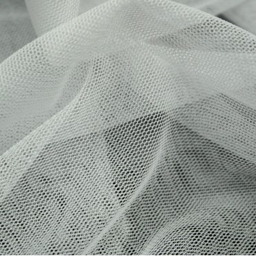 Фатин стрейч белый цвет