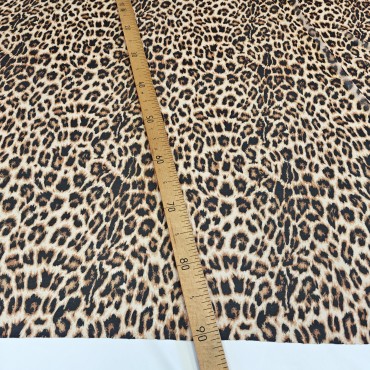 Сетка стрейч бельевая гимнастическая леопардовая