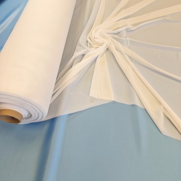 Сетка стрейч бельевая гимнастическая белая