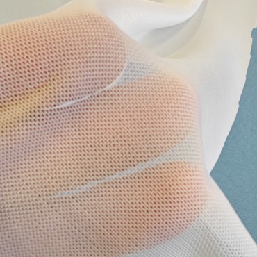 Сетка стрейч бельевая гимнастическая белая