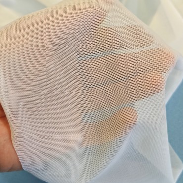 Сетка стрейч бельевая гимнастическая белая