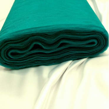 Фатин с блеском Kristal Tul светло изумрудный 21