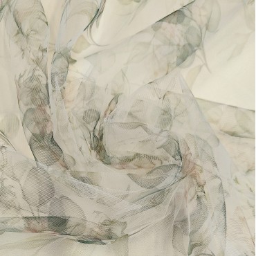 Еврофатин Hayal Tul с цветочным принтом