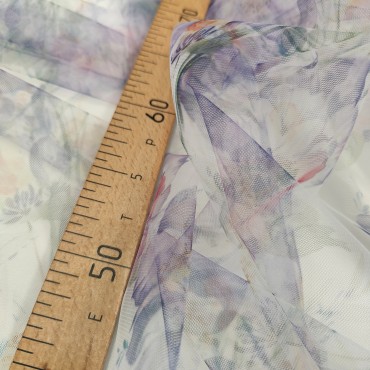 Еврофатин Hayal Tul с цветами акварелью