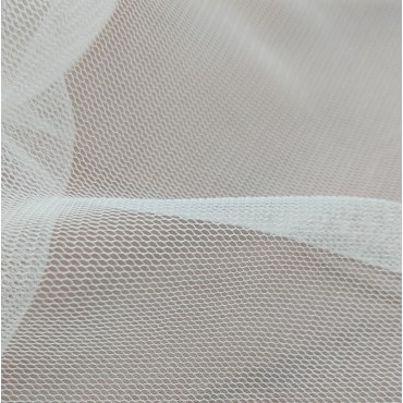 Фатин стрейч молочный цвет