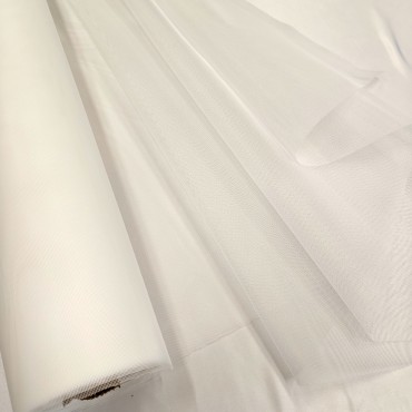 Корсетная жесткая сетка Kare tul молочный цвет