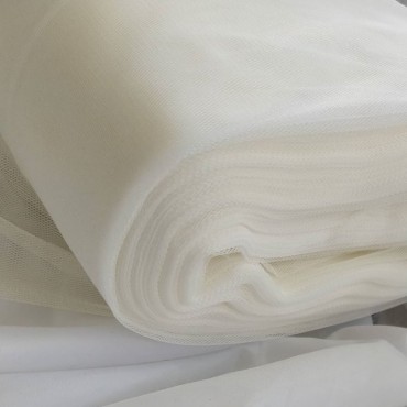 Фатин стрейч айвори цвет