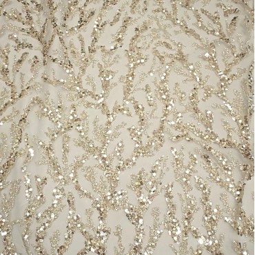 Сетка с пайетками и глиттером