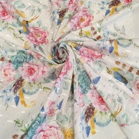 Шитье с цветочным узором Пионы