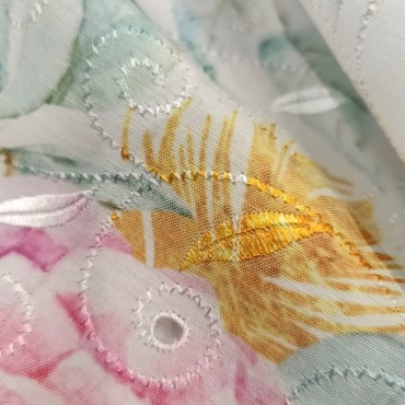 Шитье с цветочным узором Пионы