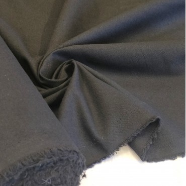 Ткань полулен чёрный цвет