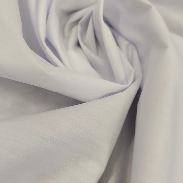 Поплин плательный белый цвет