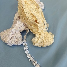 Кружево макраме узенькое айвори цвет