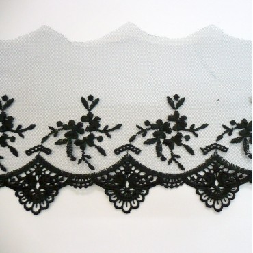Кружево черное для нарядов