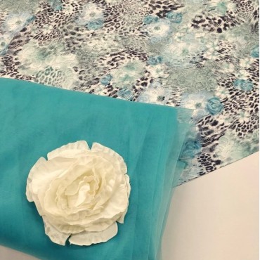 Набор тканей для пошива нарядного платья 6