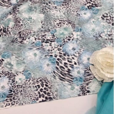 Набор тканей для пошива нарядного платья 6