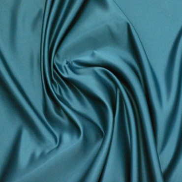 Атлас матовый Абрахам цвет петроль 11B