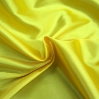 Атлас стрейч желтый цвет