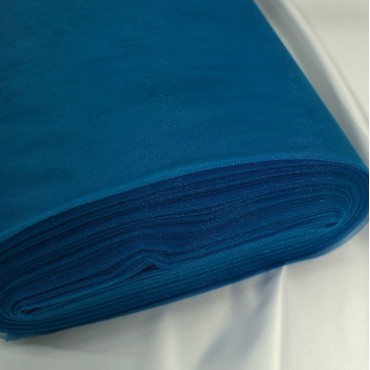 Фатин с блеском Kristal Tul морская волна 25