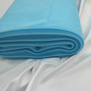 Фатин с блеском Kristal Tul бледно бирюзовый 59