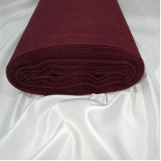 Фатин с блеском Kristal Tul бордовый 44