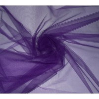 Фатин с блеском Kristal Tul фиолетовый 38