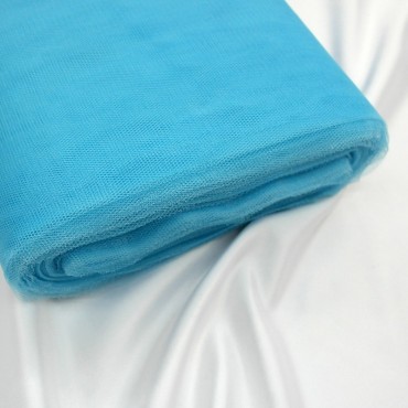 Грек Тюль - полужесткая сетка - цвет бирюзовый 22