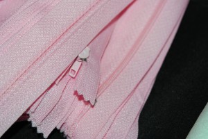 Молния спиральная № 3 - цвет розовый