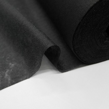 Флизелин нитепрошивной - цвет черный